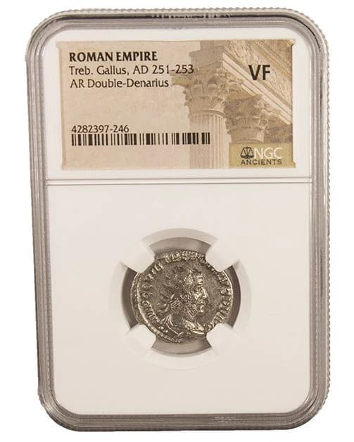 NGC-Certified Roman Coin: Trebonianus Gallus, ANT, Grade VF - Image 2