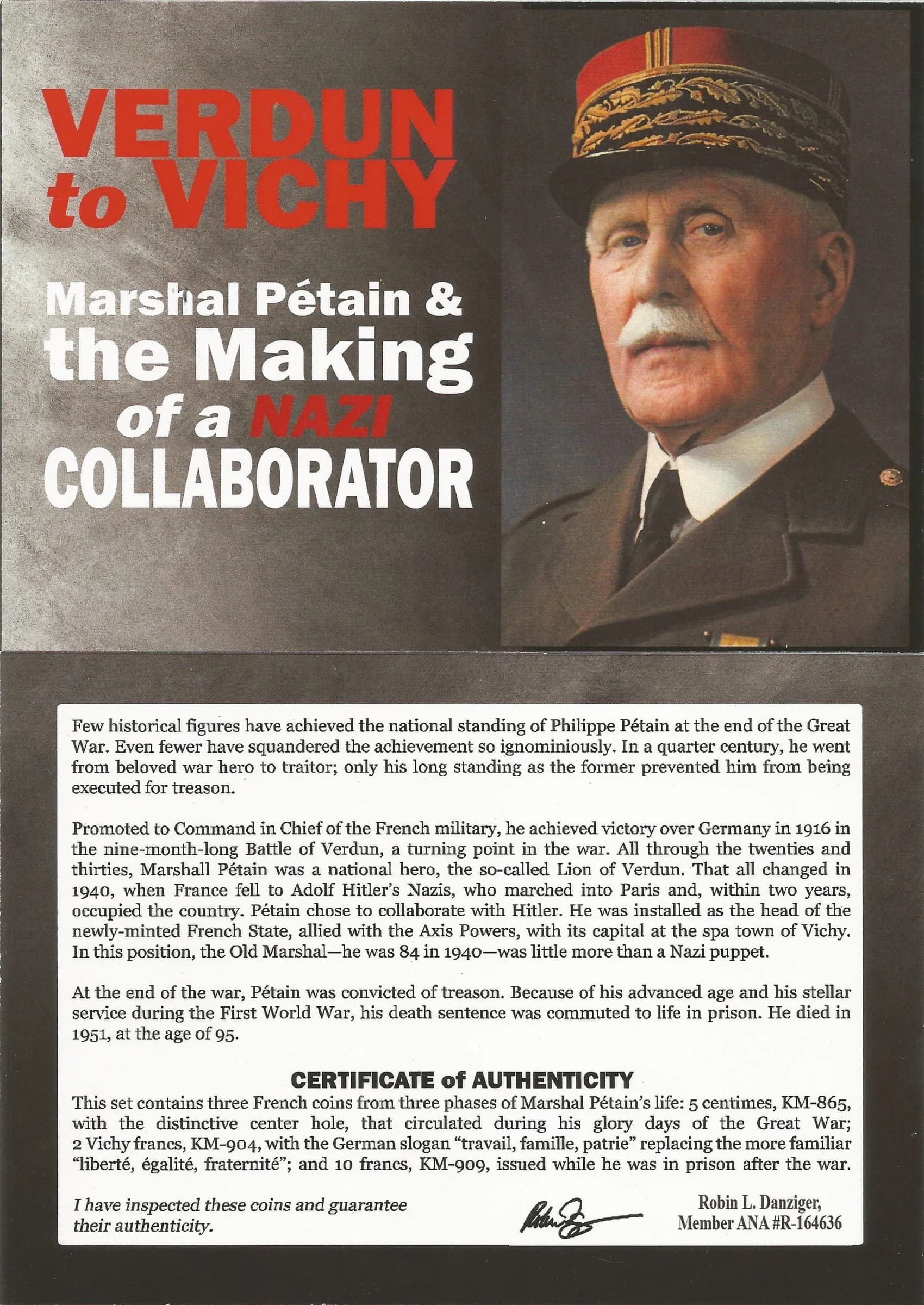 Verdun to Vichy: Marshal Petain and the Making of a Collaborator (Album) - Image 4