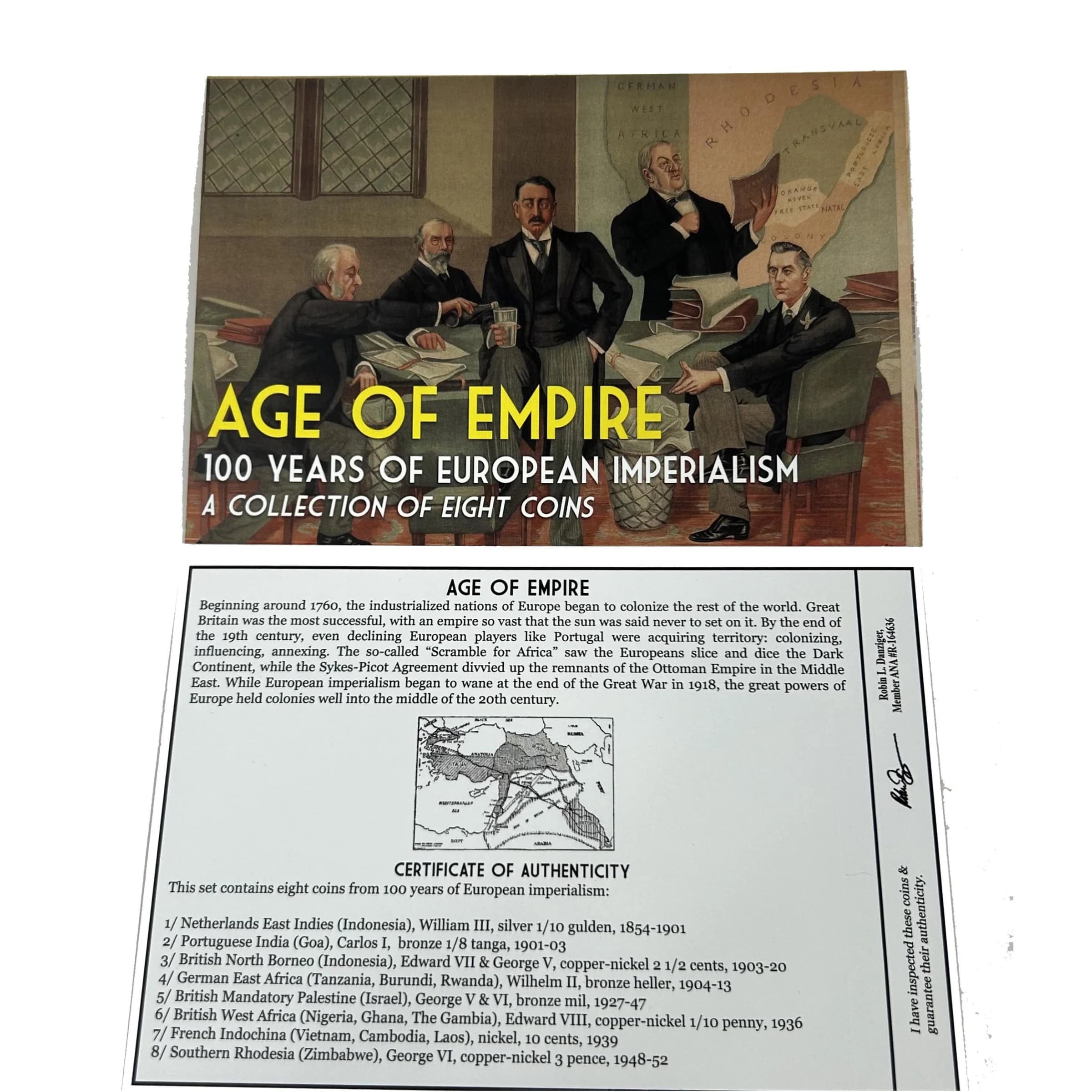 Age of Empire: 100 Years of European Imperialism (8-coin box)(C-U) - Image 3