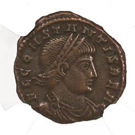 NGC-Certified Roman Coin: Constans, AE3/4, Grade XF - Image 3