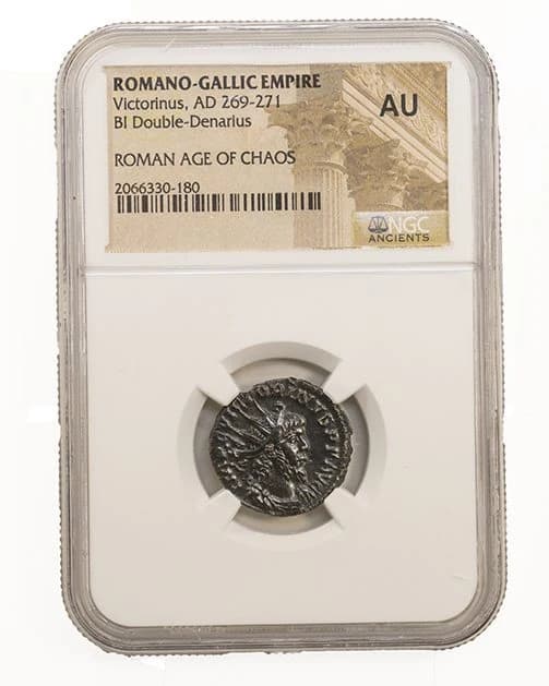 NGC-Certified Roman Coin: Victorinus, ANT, Grade AU - Image 2