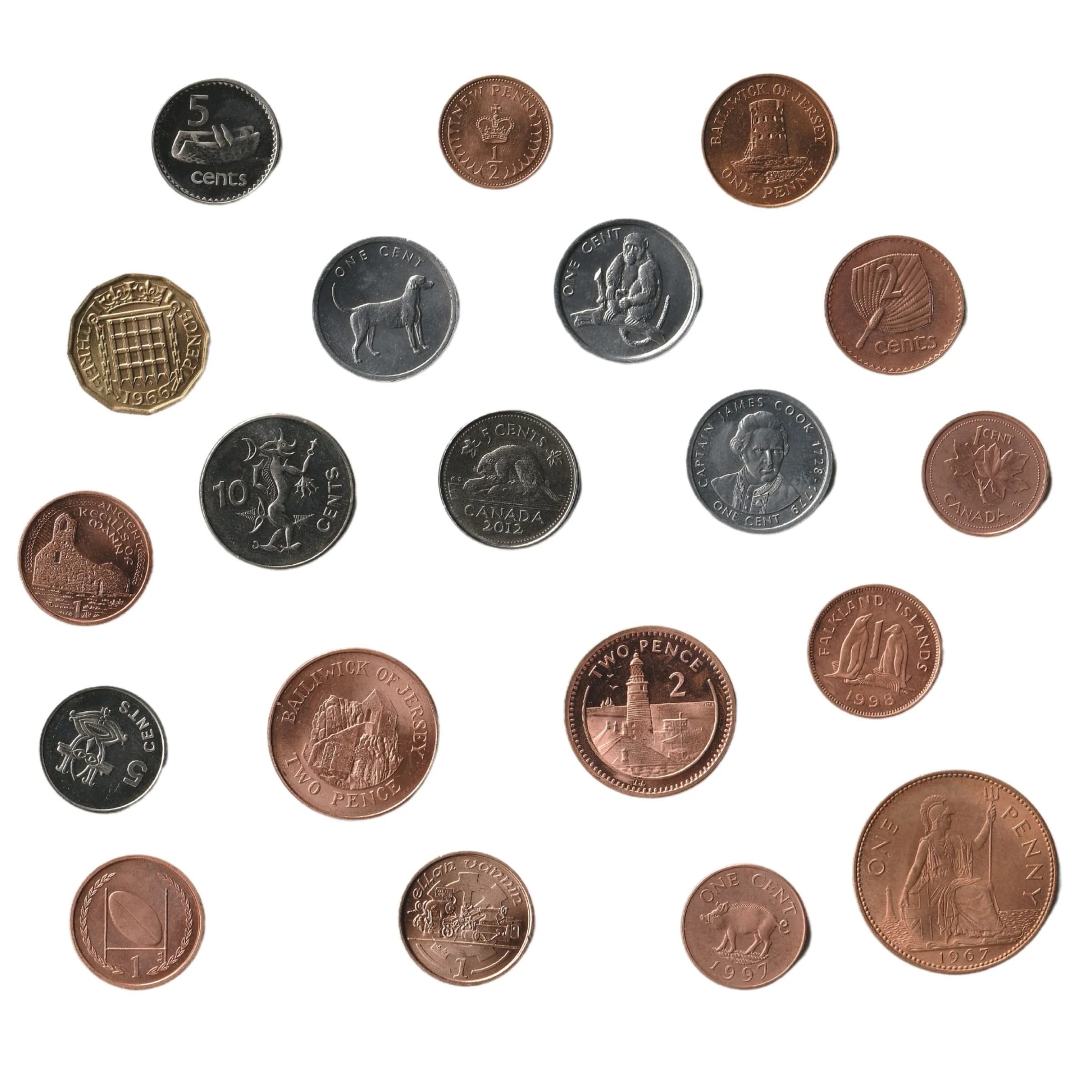 Queen Elizabeth II 20 Coins (U) - Image 3
