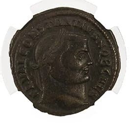 NGC-Certified Roman Coin: CONSTIUS1ST(AE1), Grade VF - Image 3