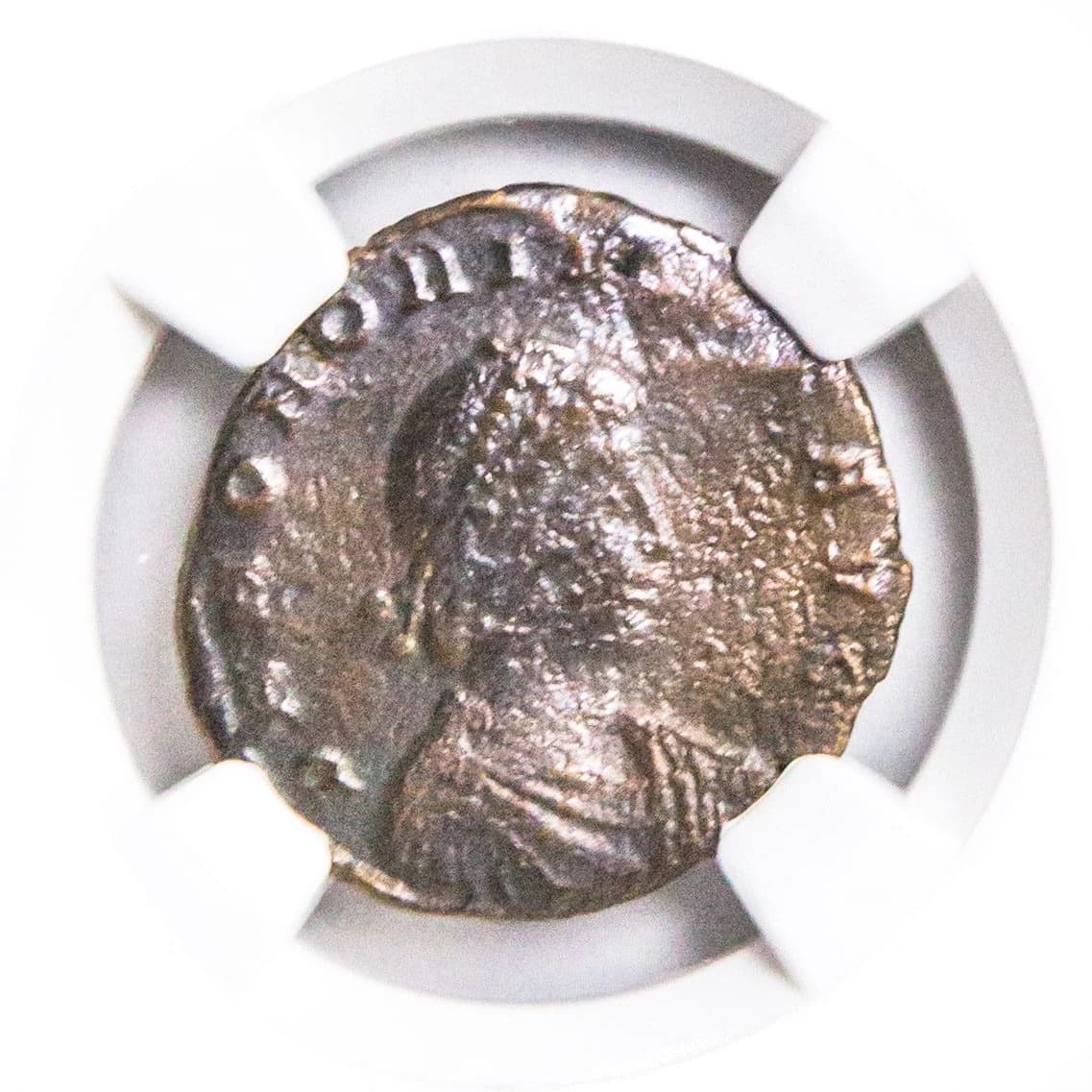 NGC-Certified Roman Coin: Honorius, AE2, Grade F - Image 3