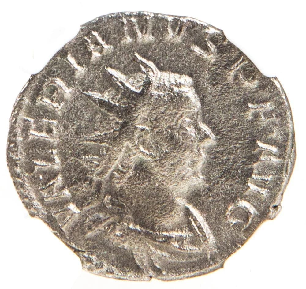 NGC-Certified Roman Coin: VALERIAN1ST(AR), Grade F - Image 3