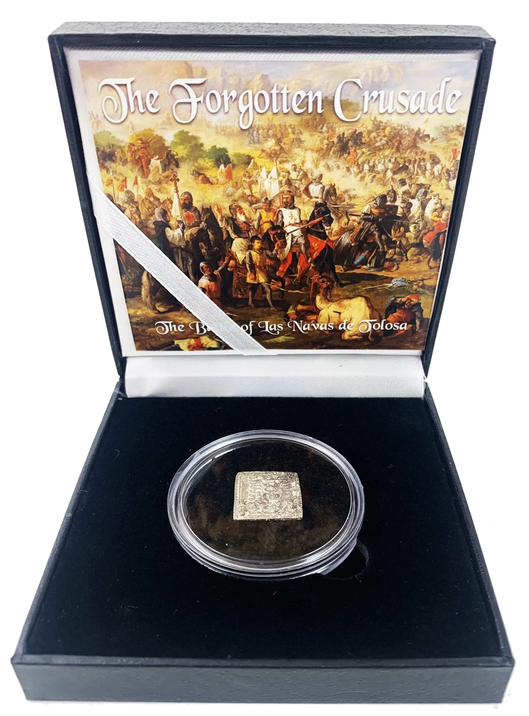 The Forgotten Crusade: The Battle of Las Navas de Tolosa (silver Almohad coin) (Black Box) - Image 2
