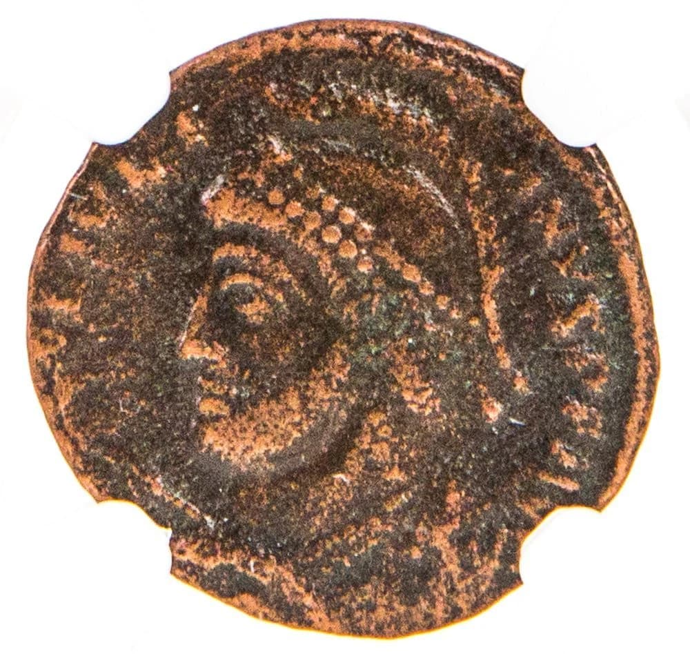 NGC-Certified Roman Coin: JULIAN2ND(AE2/3), Grade F - Image 3