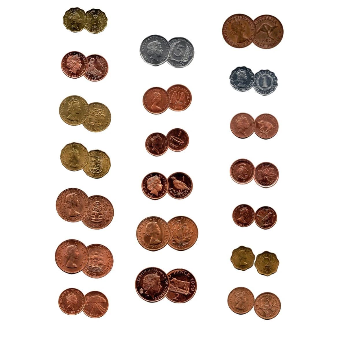 Queen Elizabeth II: A Collection of 20 Portrait Coins (Twenty-Coin Boxed Set) - Image 2
