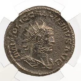 NGC-Certified Roman Coin: Gallienus, Ag ANT, Grade VF - Image 3