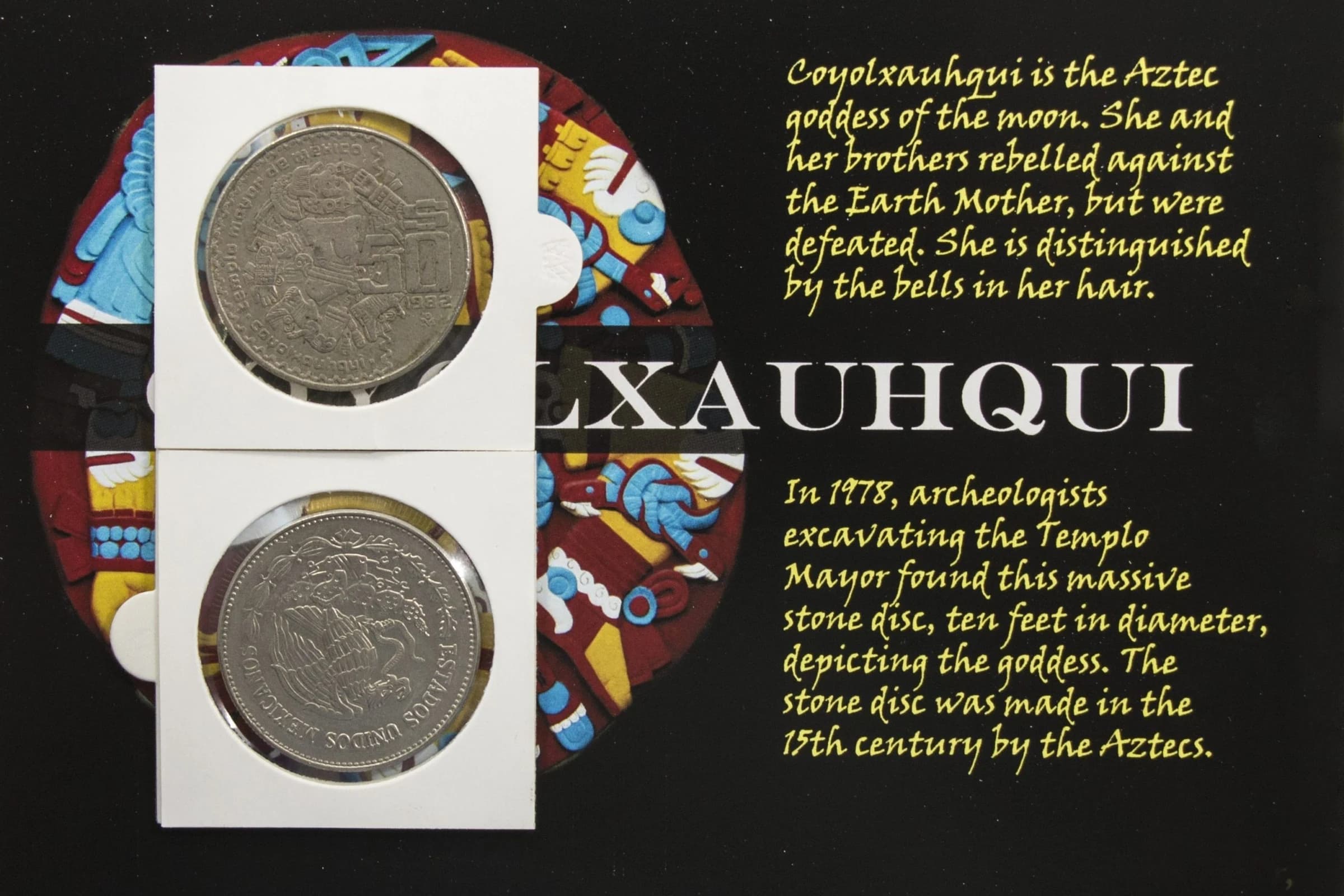 Coyolxauhqui: The Aztec Moon Goddess Coin of Mexico (Album) - Image 5
