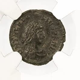 NGC-Certified Roman Coin: THEODOSIUS1ST(AE4), Grade XF - Image 3