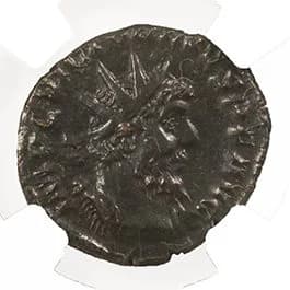 NGC-Certified Roman Coin: VICTORINUS(ANT), Grade F - Image 3