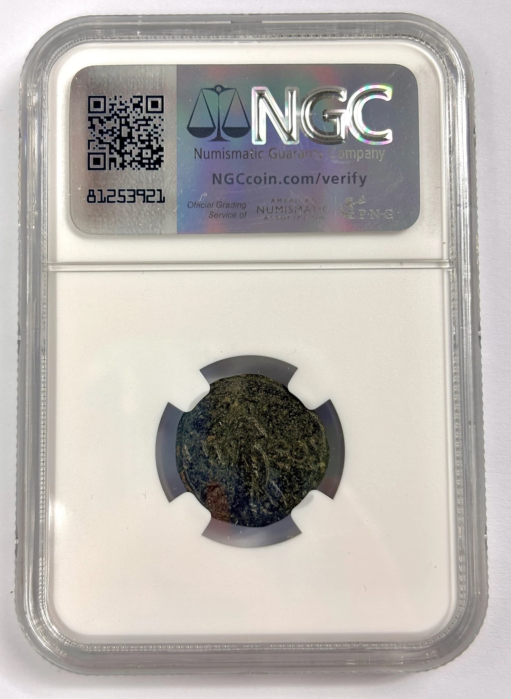 NGC-Certified Roman Coin: Mithradates Ares type, 58, Grade NG - Image 2
