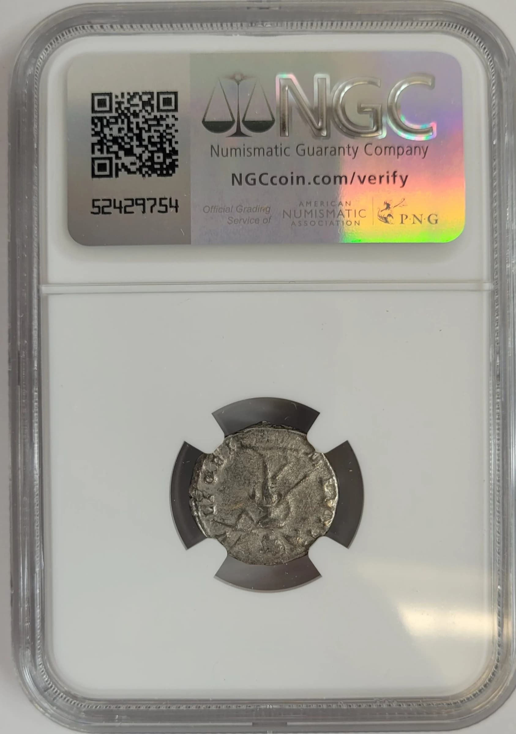 NGC-Certified Roman Coin: Caracalla, Denarius, Grade CH-F - Image 2