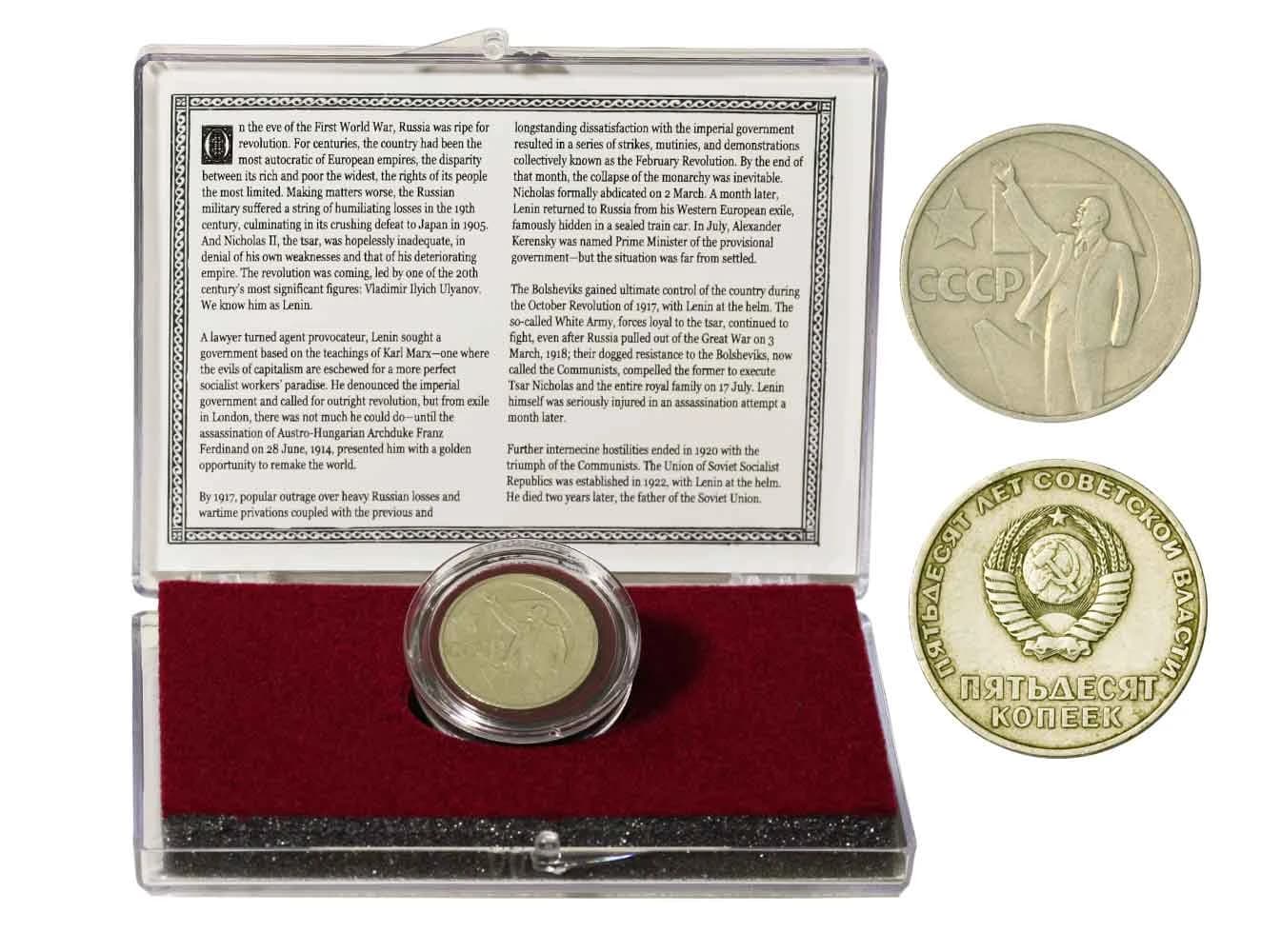 Red Dawn: The Russian Revolution One (Clear Box) - Image 2