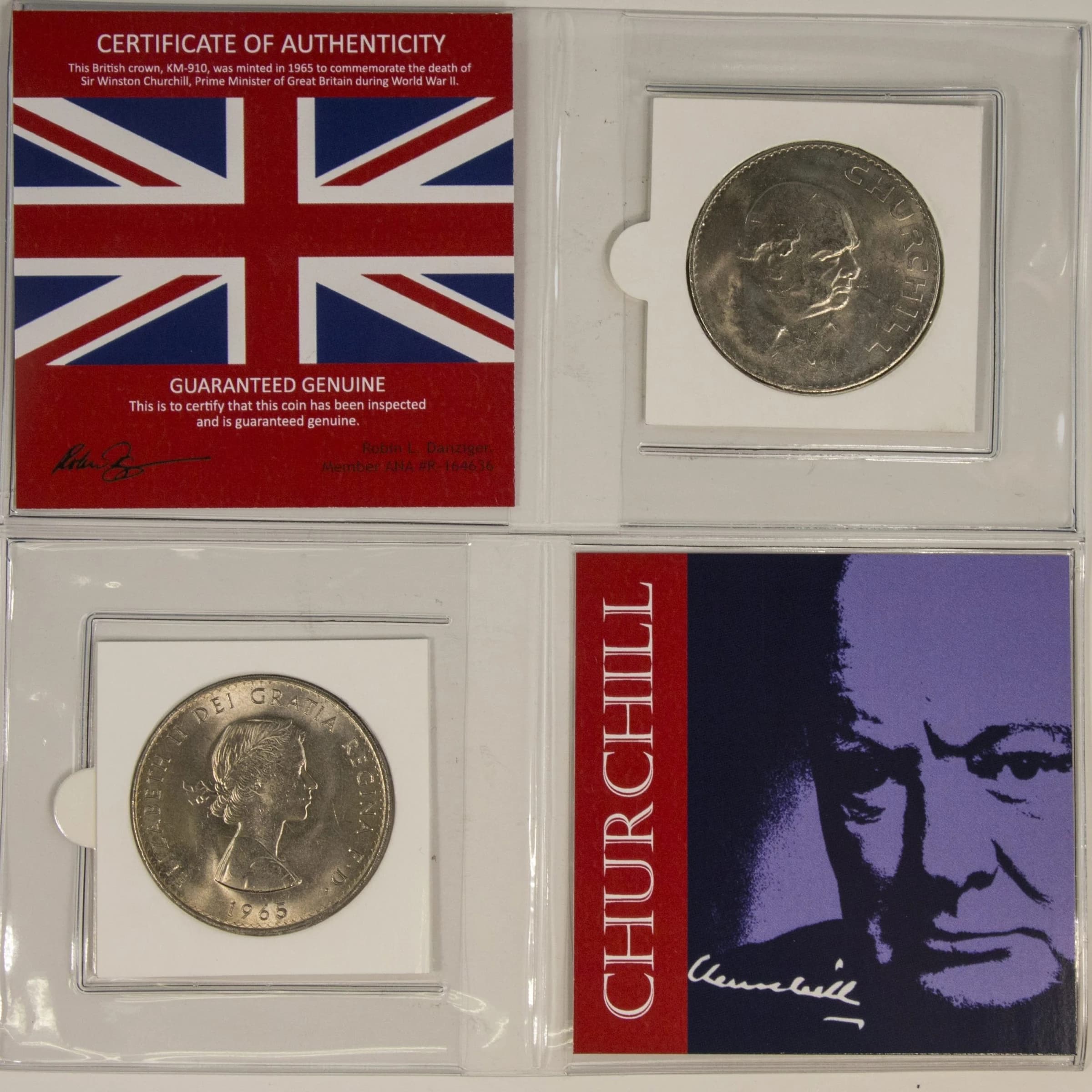 Churchill Mini Album: 1965 British Crown (Mini Album) - Image 4