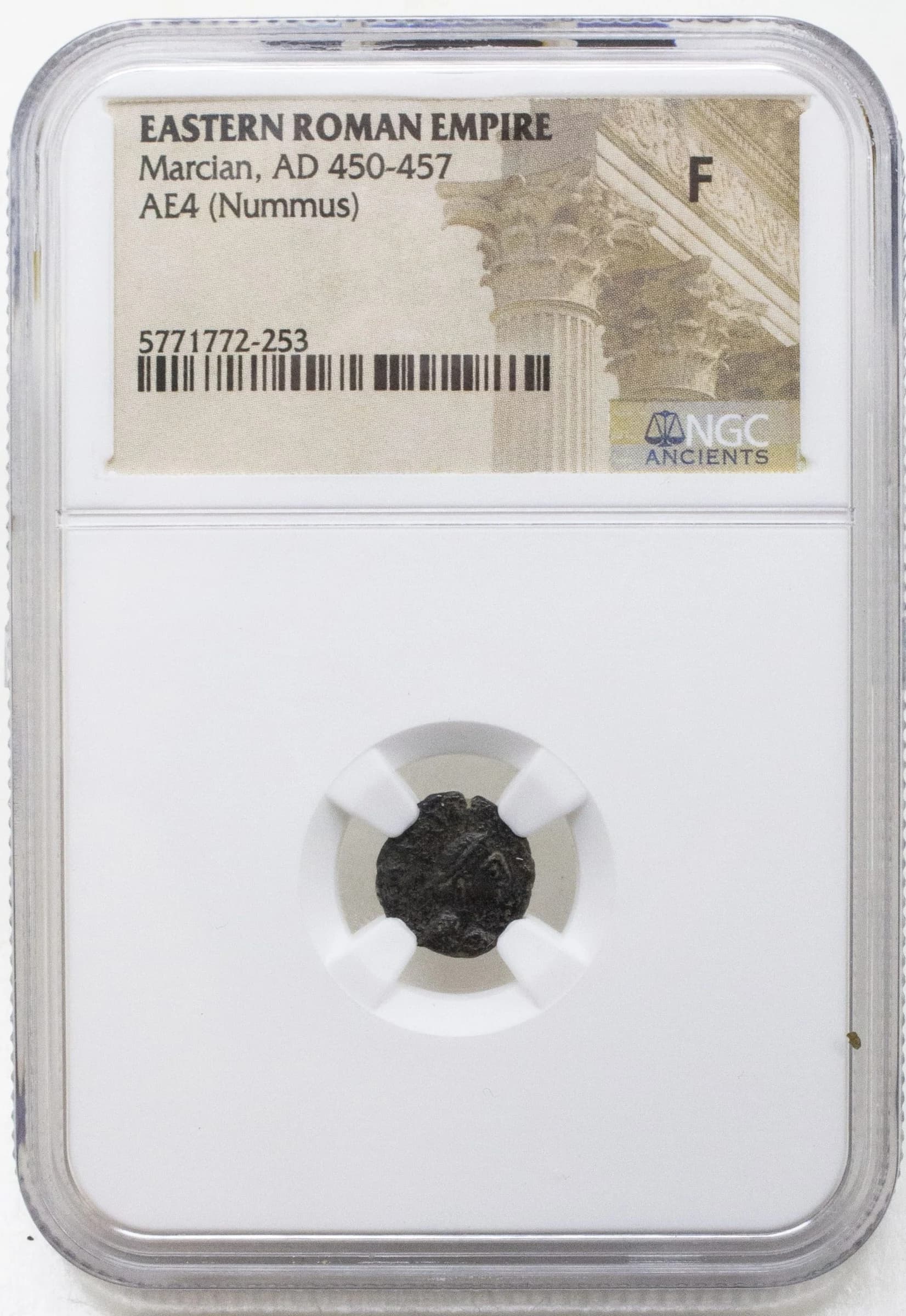 NGC-Certified Roman Coin: MARCIAN(AE4), Grade LG - Image 2