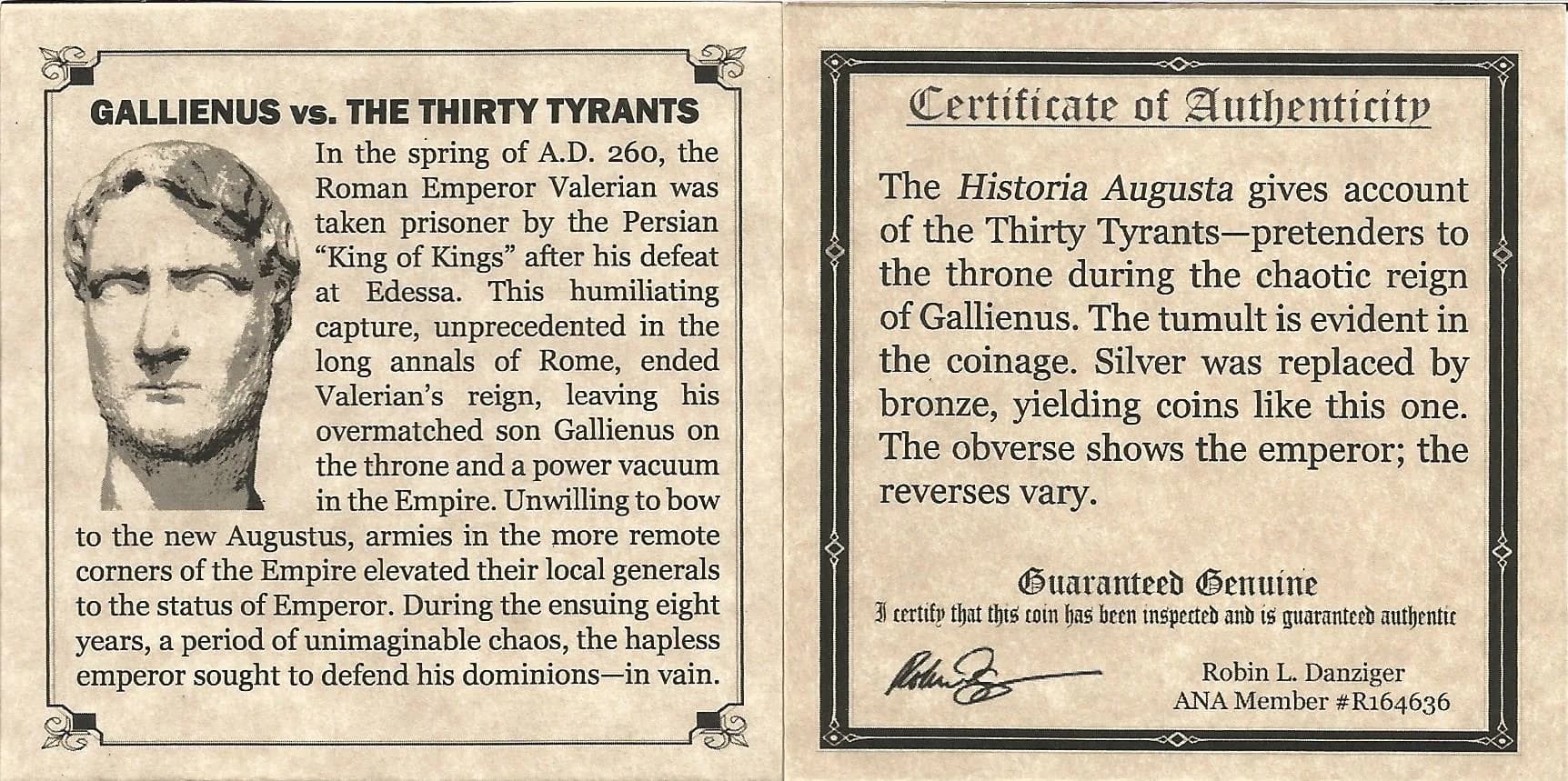 Gallienus vs the Thirty Tyrants (Mini Album) - Image 5