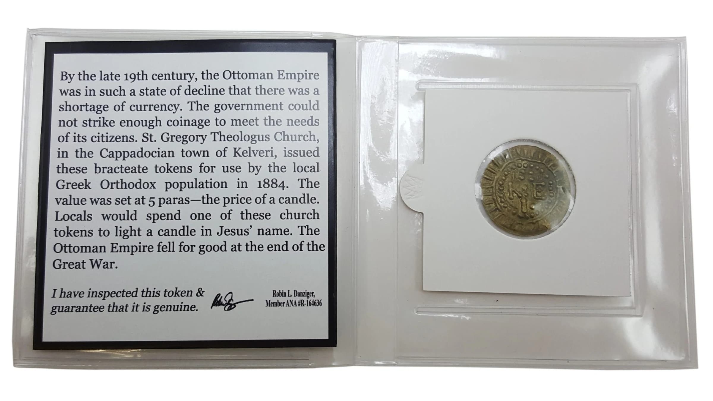 Church Prayer Candle Token (Mini Album) - Image 2