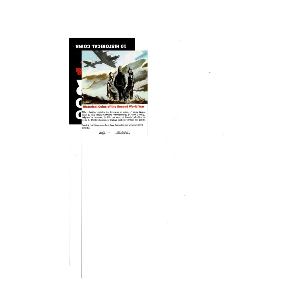 Second World War: Triumph & Tragedy (10 Historical Coins) - Image 3