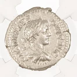 NGC-Certified Roman Coin: Caracalla, Denarius, Grade VF - Image 3