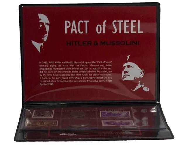 Pact of Steel: Hitler & Mussolini 6-Piece (Album) - Image 4
