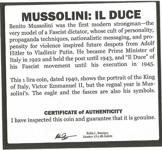Mussolini: Il Duce (Black Box) - Image 4