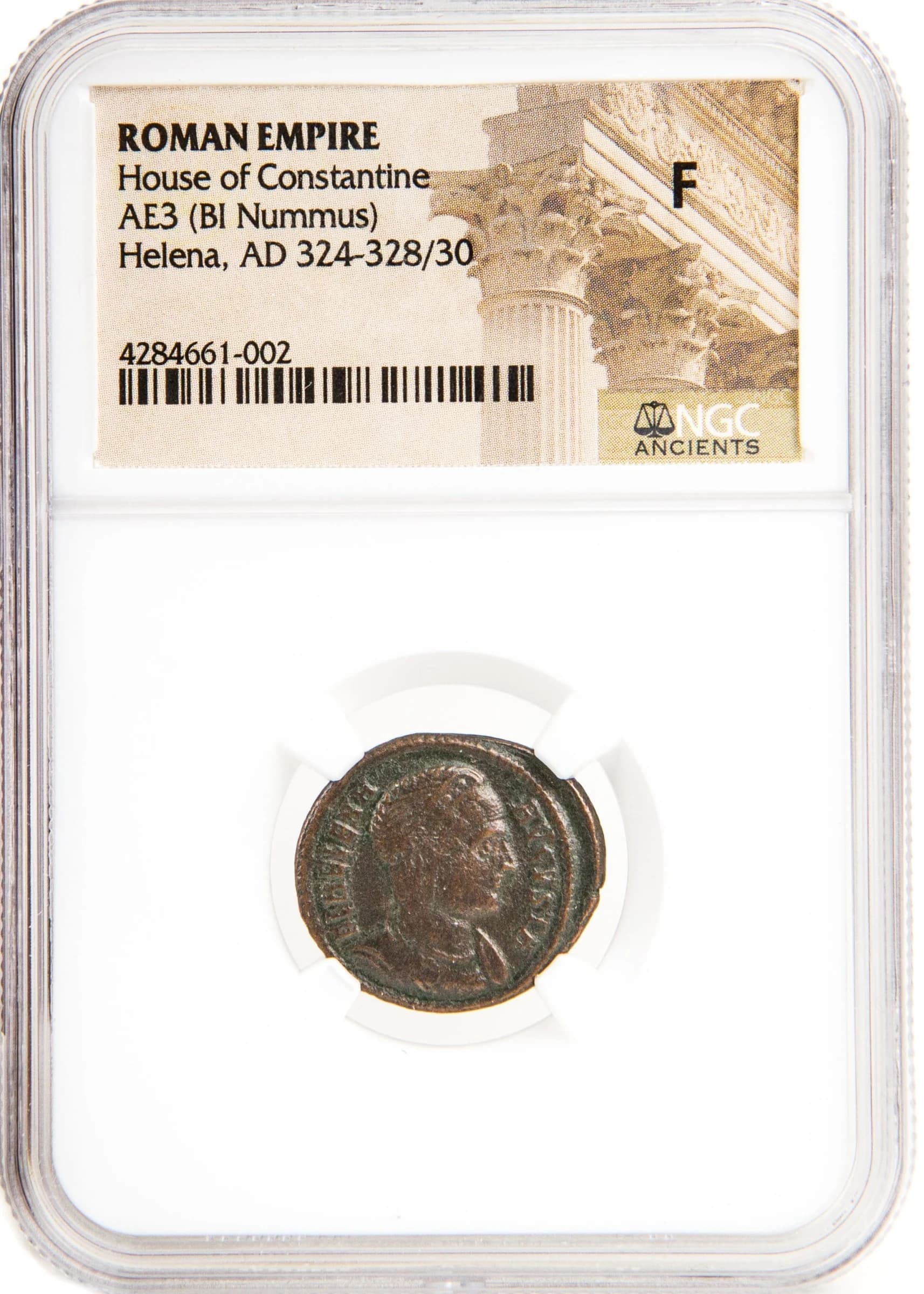 NGC-Certified Roman Coin: Helena, AE4, Grade LG - Image 2