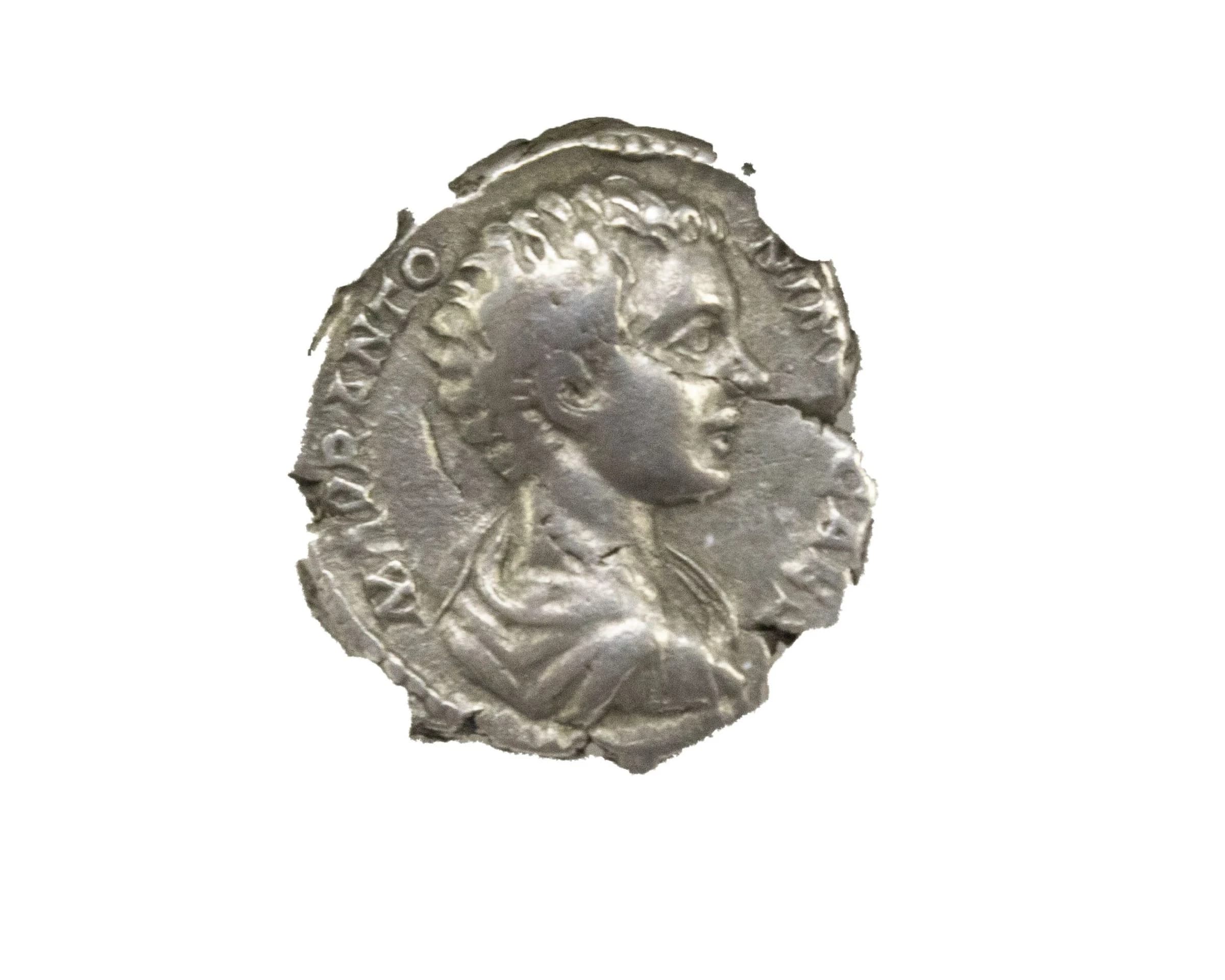 NGC-Certified Roman Coin: Caracalla, Denarius, Grade F - Image 3