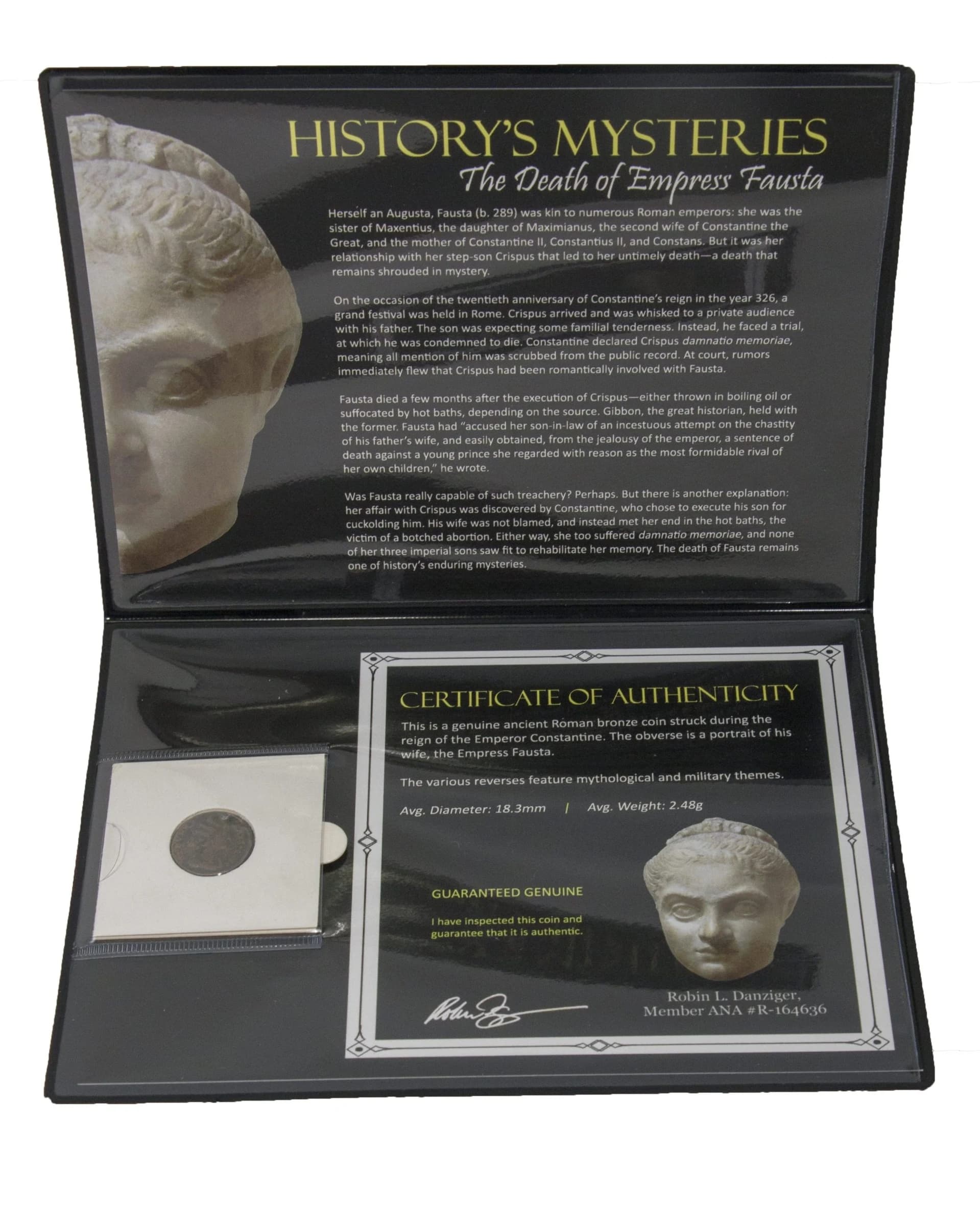 History's Mysteries: The Death of Empress Fausta Album - Image 3