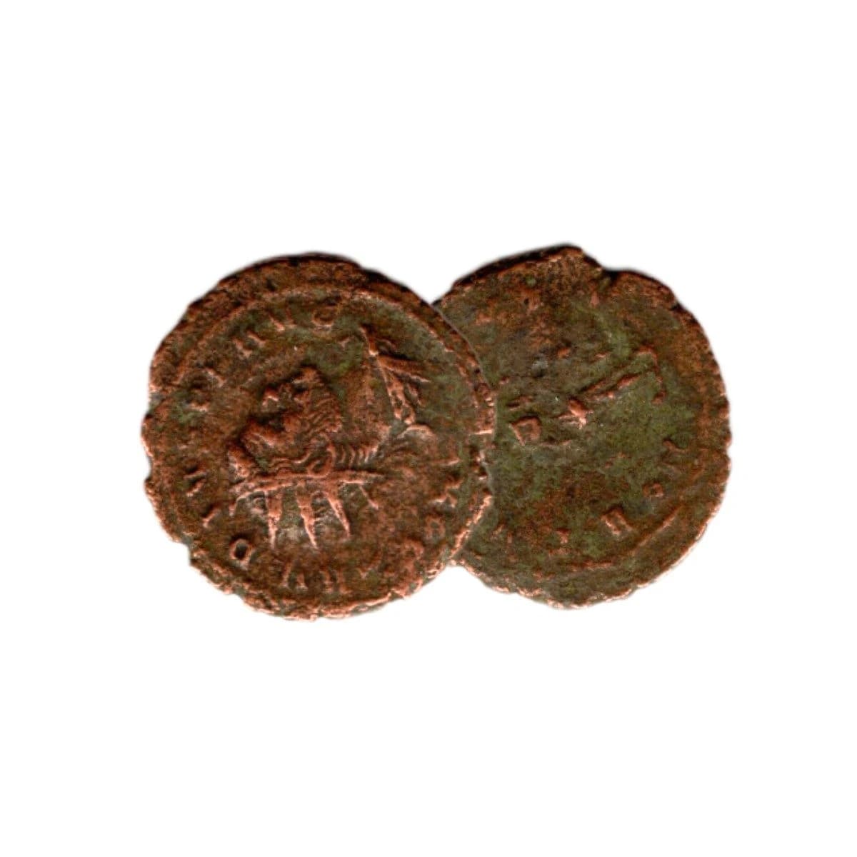 Father of Valentine's Day Box: Bronze Coin of Roman Emperor Claudius II Gothicus (One-Coin Box) - Image 2