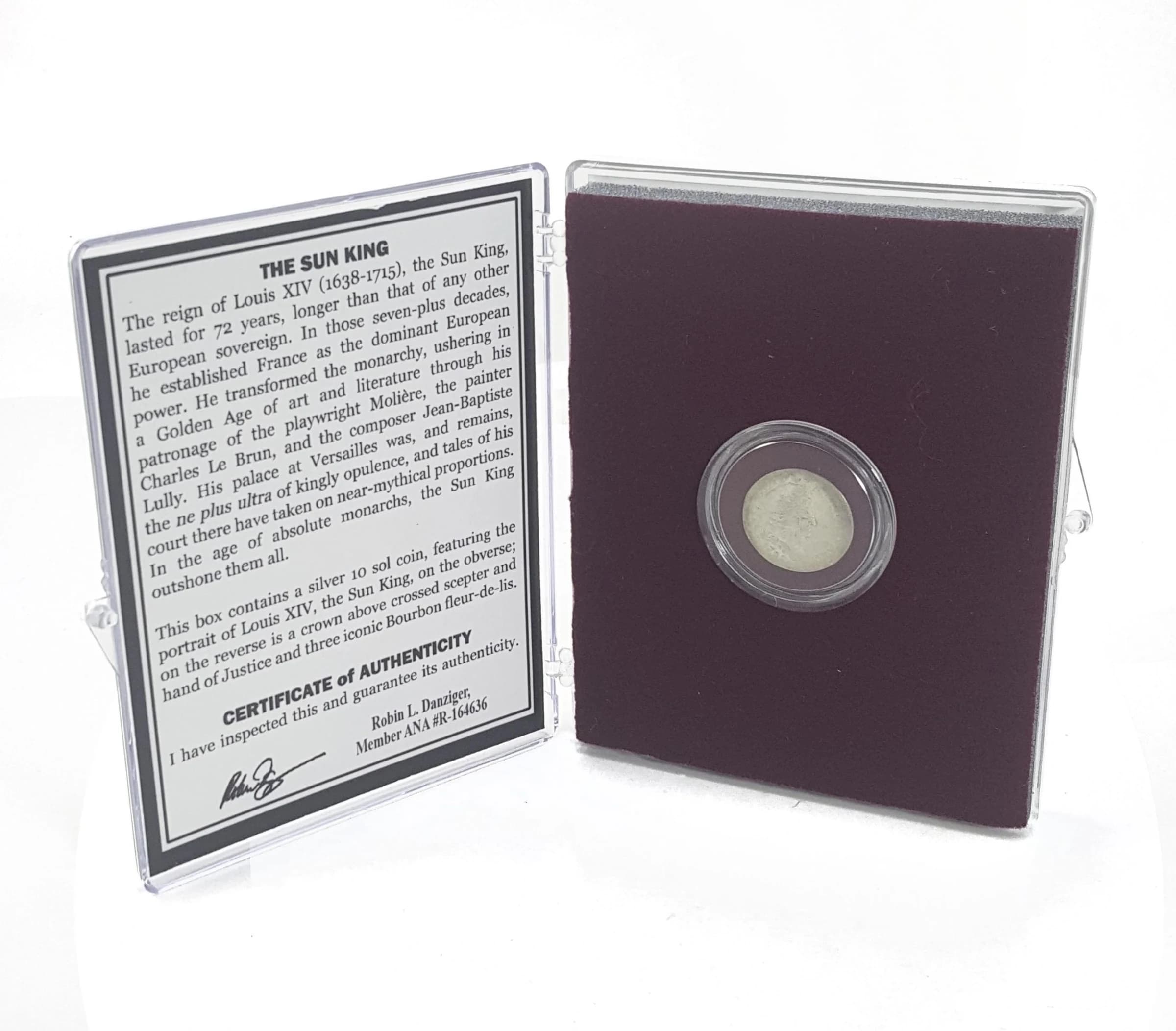 Sun King: Louis XIV Silver (Clear Box) - Image 3