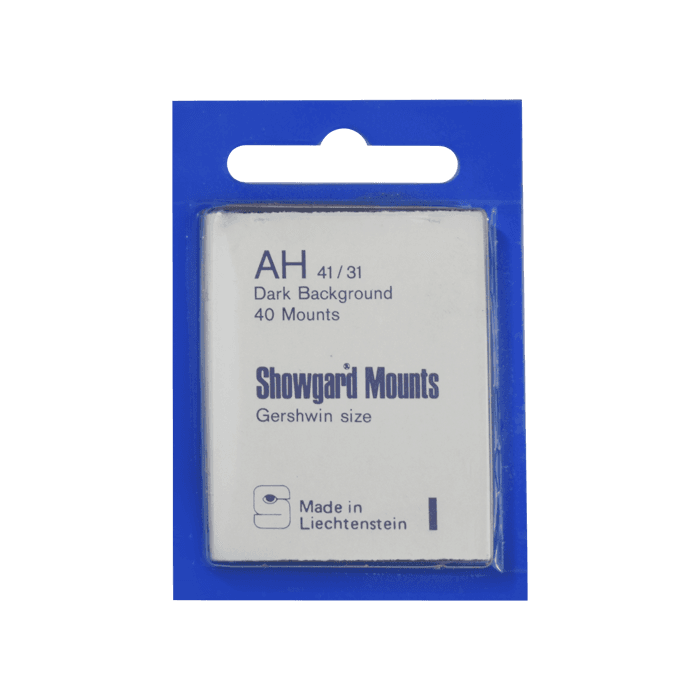 41x31mm Showgard Mounts - Pre-cut Singles (Black)