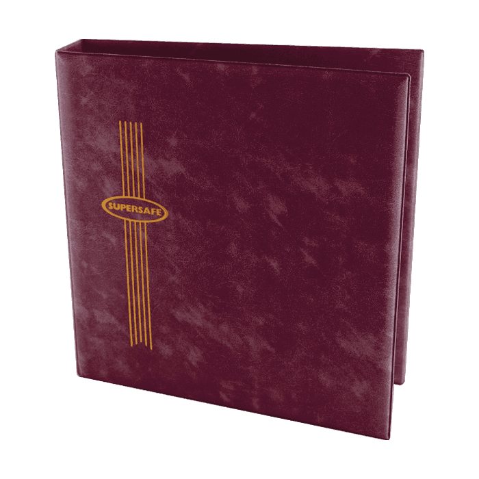 King Size Supersafe Binder - Red