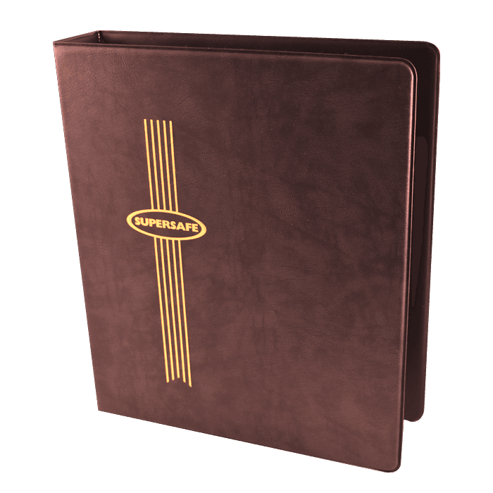Standard Size Supersafe Binder - Red