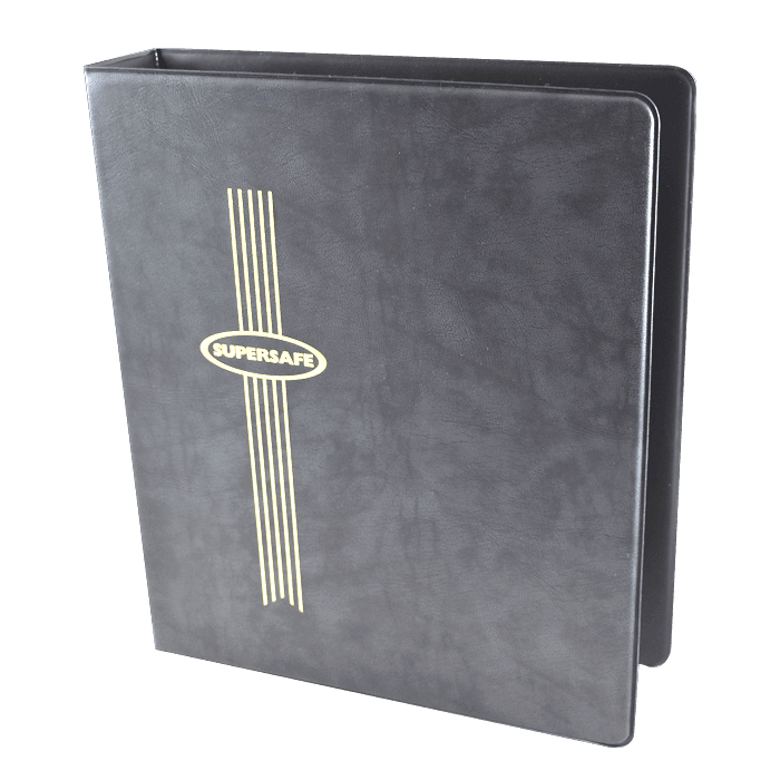 Standard Size Supersafe Binder- Grey