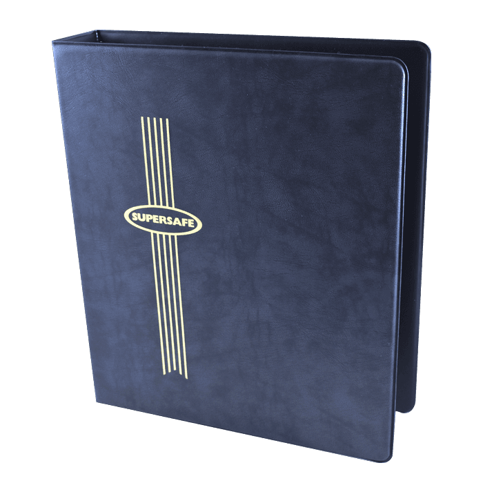 Standard Size Supersafe Binder - Blue