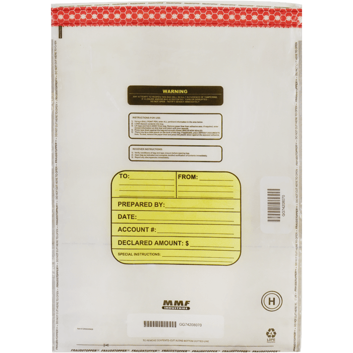 Tamper Evident 20x28 "Deal" Bag - Sold Individually