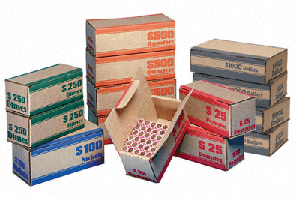 Coin Roll Shipper Box - Nickel Bulk