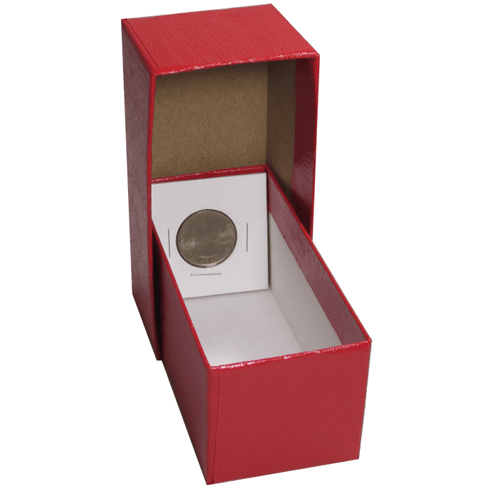 Single Row 2x2 Box - 4.5" - Red