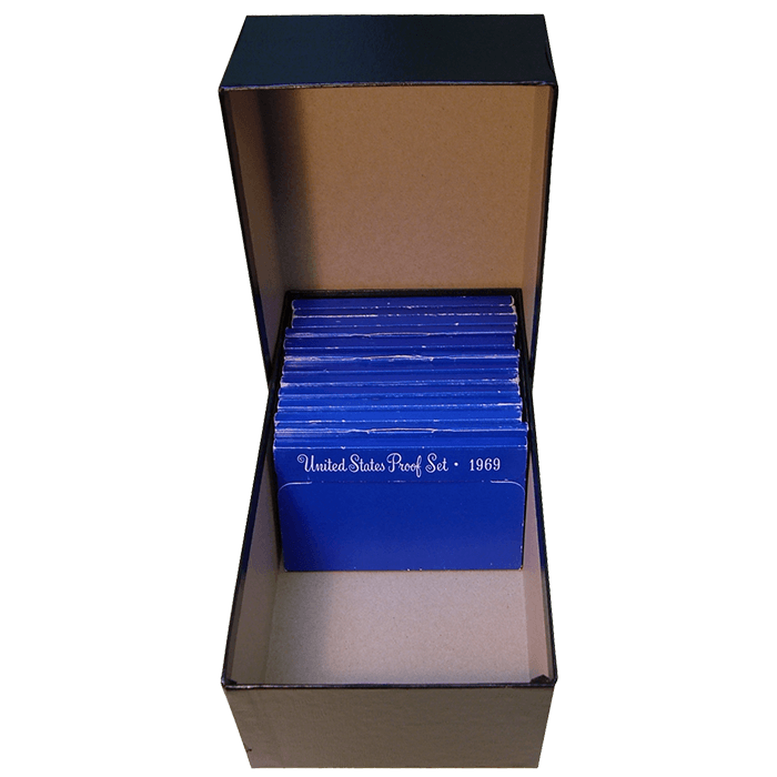 Heavy Duty Proof Set Box - Black