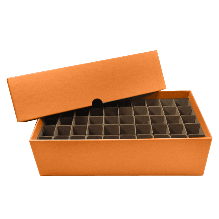 Quarter Tube Boxes - Holds 50 Tubes