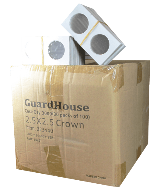 Guardhouse 2.5x2.5 Crown - 100/Bundle