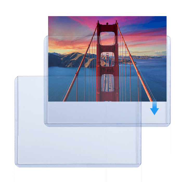 Photo, Post Card Sentry Holders - 6 x 4 (6 open) - alternate view 1