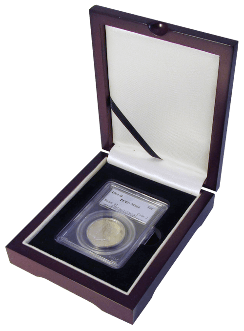 Universal Wood Display Box - 1 Slab - alternate view 1