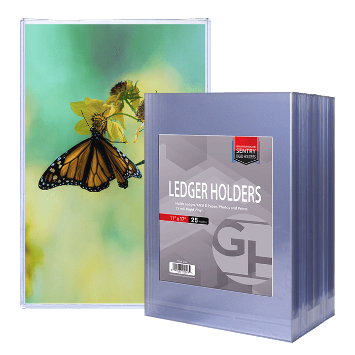 Ledger Size Sentry Holders - 11 x 17 pack of 25