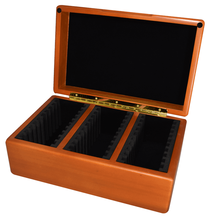 Wood Display Box - 30 NGC or PCGS Slab - alternate view 1