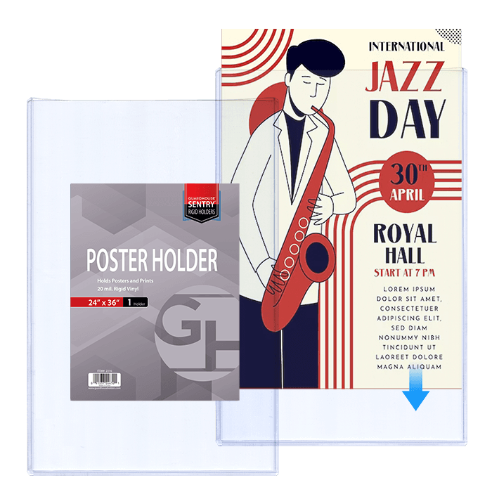 Poster Sentry Holders - 24 x 36 Pack Qty 1