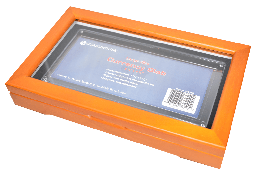 Guardhouse Glass-Top Box for Large Currency Holder - alternate view 1