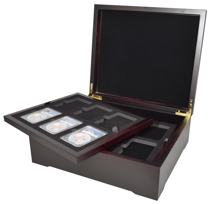Guardhouse Wood Four Tray Box
